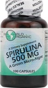 Spirulina Organica Mondiale - 500 mg - 100 capsule