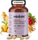 Donna Hormo Balance Adaptogens Integratori con Maca Panax Ginseng Shatavari Schisandra Formula Progettato per il benessere delle donne & ormone Harmony supporto 60 Vegan Capsule