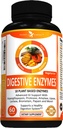 Potent Garden Digestive Enzymes -18 Enzimi basati sulle piante con bromelaina di lipasi di amilasi Lattasi di protease & Altri enzimi - Un Pillola Pre Meal Supporta la digestione sana & Absorbimento Nutriente 60 Caps
