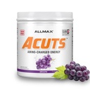 ALLMAX Nutrition AMINOCUTS (ACUTS), Amino-Charged Energy Drink with Taurine, L-Carnitine, Green Coffee Bean estrarre, Uva, 30 Serve