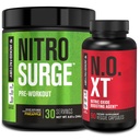 Jacked Factory Nitrosurge Pre-Workout in Ananas & N.O. XT Nitric Oxide Booster per uomini e donne