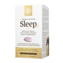 Solgar Triple Action Sleep, 30 Tavole Tri-Layer - Time-Release Melatonin & L-Theanine Plus Herbal Blend - Ti aiuta a rilassarti, Fall Asleep Fast & Stay Asleep Longer - Non-GMO, Gluten Free - 30 Serve