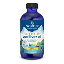 Nordic Naturals Arctic-D Cod Liver Oil, Limone - 8 oz - 1060 mg Omega-3 totali + 1000 IU Vitamin D3 - EPA & DHA - Cuore, Cervello, Bone, Immune & Mood Support - Non-GMO - 48 Serve