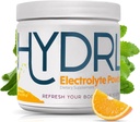 Polvere di idratazione elettrolitica per Keto (50 giorni di servizio) - Mandarin Orange Electrolyte Drink Mix Hydration Powder - Low Carb - Carnivore - Potassium - Electrolyte Powder Recovery Drink - No Leg Cramps