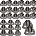 Geiserailie 30 Pcs apparecchi acustici Domes 8mm apparecchi acustici Open Doms Sostituzione Media Open Hearing Aid Accessori Compatibile con GN Resound Hearing Aids Consigli per l'orecchio