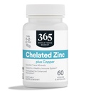 365 da Whole Foods Market, Zinco Chelato, 60 CT
