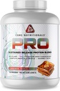 Miscela proteica del siero di rilascio prolungata | con enzimi digestivi | 25g Protein, 2g Carbs | No Fillers | 5 Pound (Cinnamon French Toast)