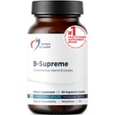 Progetti per la salute Vitamina B Supreme - B Vitamine complesse per il metabolismo, supporto energetico + salute del cuore - Folate, vitamina B12, niacina, biotina, vitamina B6 + Thiamine B1 Supplemento (60 capsule vegane)