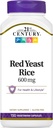 21 ° secolo rosso lievito di riso, 150 Vegicaps