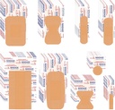 VAIPI 880 Pack Bandages Variety Pack Pannolini impermeabili Fingertips Bandages Diverse dimensioni Forniture di primo soccorso Assorted Adhesive Fabric Bandage Bulk Traspirante Farfalla Bandage per la cura dei tessuti (9 Stili)