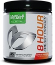 Festa del muscolo 8 ore di energia Tutto naturale nessun ingredienti artificiali Keto-Friendly naturalmente addolcito, Pre-allenamento, Citrus Sunrise, 200g
