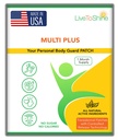 Live To Shine Multi Plus Topical Patch - USA Made - 30 giorni di alimentazione per le donne e gli uomini da