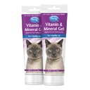 PetAg Vitamina & Mineral Gel Supplemento per Gatti - 3.5 oz, Confezione da 2 - Fornisce vitamine e minerali quotidiani di base per gatti 4 mesi e più vecchi - Facile da digerire