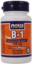 Ora Alimenti: B-1 Nervous System Health 100 mg, 100 schede (6 pacchetto)