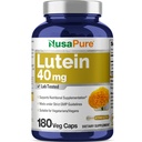 NusasPure Lutein 40mg 180 capsule vegetali (non OGM, Vegan)