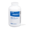 Maggiore vitamina C-500 mg acido ascorbico - Compresse di vitamina C - Supplemento dietetico - 1000 Tavole