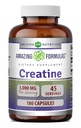 Incredibile Formulas Creatina Monoidrato Aminoacido Supplemento | 3000 Mg per Serving | 180 capsule | Non-GMO | Gluten-Free Made in USA