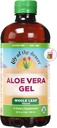 Lily Of The Desert Aloe Vera Gel, Preservative Free - Tutta la foglia filtrata Thicker Consistency Aloe Vera Bere con Vitamine Naturali, Enzimi Digestivi per Gut Salute, Benessere, Pelle di Glowing, 32 Fl Oz