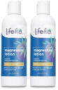 Life-flo Magnesium Lozione, Vanilla Scent - Rilievo e Rilassamento con cloruro di Magnesio dal Zechstein Seabed - Dermatologo Testato, Ipoallergenico, Garanzia di 60 giorni, Non testato su animali, 8oz