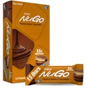 NuGo Protein Bar, burro di arachidi, 11g Protein, senza glutine, 15 conte