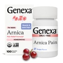 Genexa Arnica per il sollievo dal dolore | Alleviare il dolore muscolare & Joint Pain, Soreness & Stiffness