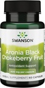 Swanson Spettro completo Aronia (Chokeberry) 400 Milligrammi 60 capsule