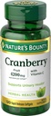 Natura Bounty Cranberry Fruit 4200 mg, Plus Vitamina C, 120Softgels..