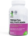 Prenatali Multivitaminici – 90 capsule – Vitamine e Minerali per sostenere mamma e il bambino – Calcio, Ferro, Vitamina C, Iodio e Altro - Vegan, Halal - Gluten, Wheat, Dairy Free