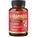 D-Mannose Capsule - 7 Erbe con Mirtillo, Dandelion, Ibiscus e altro ancora - Support Flush Impurities and Urinary Tract Health - 90 Vegan Capsules 3-Month Alimentazione