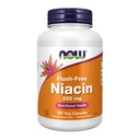 NOW Integratori alimentari, niacina (Vitamina B-3) 250 mg, senza liquidi, salute nutrizionale, 180 capsule di veg