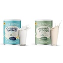 Quattro Sigmatic Organic Vegan & Plant Protein Powders | con funghi, adaptogeni | Gluten Free, Non OGM | Vanilla & Unflavored