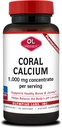 Olimpian Labs Coral Calcium 1000mg Concentrate Capsule, Supporting Sani Bones e pH Balance - 90 Capsule