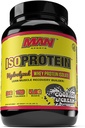 MAN Sports Nuovo Flavor ISO-Proteina Idrolizzata 100% Polvere isolata di proteine del siero puro, biscotti e crema, 1.42 Pound (20 giorni di alimentazione)