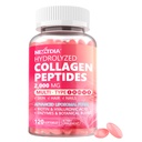 Pillole di peptidi di collagene idrolizzato per le donne 2000mg forma liposomica tipo I, II, III, V, X per l'assorbimento ottimale, Multi Collagen Softgels, Supplementi di collagene con capelli, pelli e unghie Vitamine 120 Cts