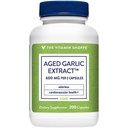 La vitamina Shoppe Odorless Aged Garlic Extract - Supporta la salute cardiovascolare - 600 MG (200 capsule)