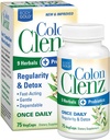 Body Gold Colon Clenz Regolarità & Detox Formula | Una volta Supporto giornaliero con 9 erbe + Probiotici attivi | 75 CT