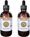 Estratto di liquido di Ashwagandha, Organic Ashwagandha (Withania Somnifera) Dried Root Tincture Supplemento 2x4 oz