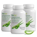 AloeCure Organic Aloe Vera Capsule, 160,000mg Aloe Leaf Equivalent per Serving, Support Gut, Digestivo, & Immune Health, aiuta a mantenere l'acidità di Stomach bilanciata, Aloin Free, 30Caps x 3Btl