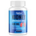 Detox e riparazione del rene – Supplemento di supporto del rene con 600mg Niacinamide, Chitosan Oligosaccharide, Curcumina, Probiotici – Phosphorus Binder – 60 capsule