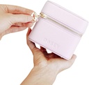 Dosey 14 giorno Pill Organizer Case (Lilac) - Luxury Personal Pill Travel Case for Pills, Medicine & Supplements - AM & PM Pouches, Fits Fino a 30 Pills - Vieni con 14 Pill Pouches - Vegan Leather