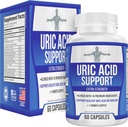 Integratore di supporto Uric Acid Cleanse All-in-1 con 14 ingredienti attivi | Supporto giornaliero Detox & Flush | Integratori di salute dell'acido urico per gli uomini e le donne | 60 capsule