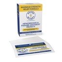 Dr. Butler's Maximum Strength Emorrhoid & Fissure Ointment 12 to-Go Packets - Trattamento di emorroidi di dolore istantaneo con lidocaina, prurito interno ed esterno, bruciatura e gonfiore sollievo