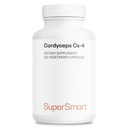 Supersmart - Cordyceps Cs-4 3150mg al giorno (Hight Strength) - Cordyceps Mushroom Supplement - Endurance & Energy | Non-GMO & Gluten Free - 120 capsule vegetariane
