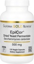 California Gold Nutrition Epicor®, Dried Yeast Fermentate, 500 mg, 120 capsule vegetali
