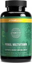 Raccolto primario Multivitamina per le donne e gli uomini Vitamina A, Vitamina C, Vitamina D ed E, Vitamina B12, B6, Biotina, Integratori di zinco (30 capsule)