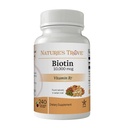 Natura Trove Biotin 10.000 mcg 240 EZ Chew Tablets Cherry Flavor