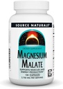Fonte Naturals Magnesio Malato 3750 mg Per servire Magnesio essenziale Malic Acid Supplemento - 100 capsule