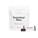 Per il benessere Superfood Focus Bites (10 Conte), Cocoa Espresso Brownie – riduce la fatica, migliora la digestione e la funzione di sostegno del cervello