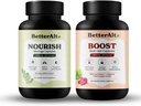 Migliore Alt Moringa & Beetroot Capsules|100% Pure Moringa Leaf Powder Supplement & 100% Natural Beetroot Supplement |Rich in Calcium & Vitamin C