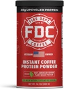 Fire Department Coffee - restituisce ai vigili del fuoco - polvere di proteine del caffè istantaneo - polvere proteica basata sulle piante - 100% American-Grown, fatta con proteine di orzo riciclato - Veteran Owned - 14.1 oz Can